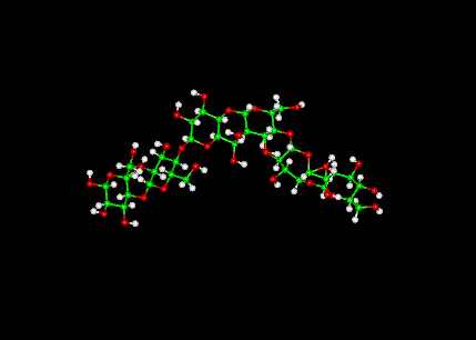 Cotton Molecular Structure -- Cellulose 