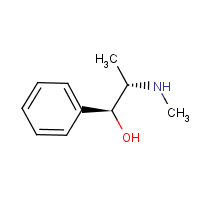 pseudoephedrine molecular structure