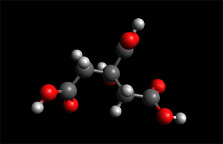 citric  acid molecule