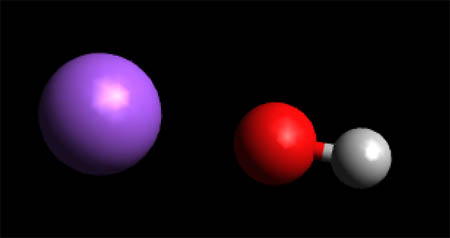 sodium hydroxide molecule