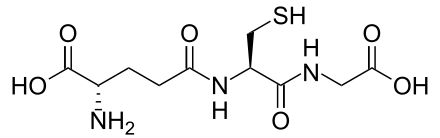 Glutathione Molecular Struture