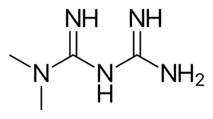 Metformin  Molecular Struture