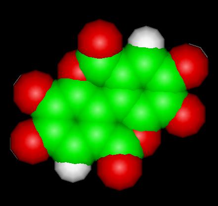 ellagic acid molecule