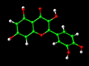 quercetin molecule