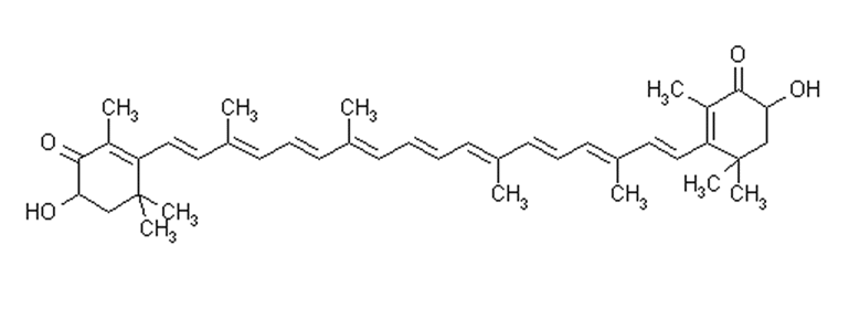Astaxanthin Molecule Astaxanthin Molecule