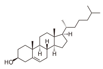 cholesterol molecular struture