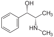 pseudoephedrine structure