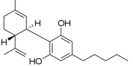 Cannabidiol Molecular Structure