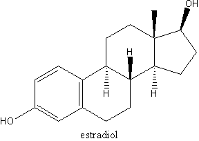 Estradiol Molecular Structure