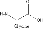 glycine molecular structure