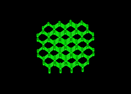 Diamond Molecular Structure 