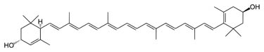 lutein molecular structure