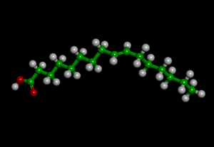 Palmitoleic Acid Molecule