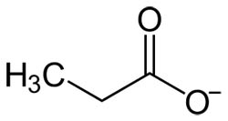 propionate molecule