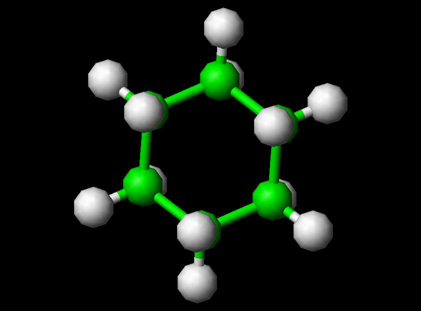 Cyclohexane Molecule