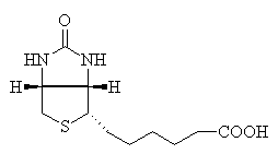 biotin vitamin B7 molecular structure