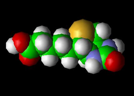 Biotin Vitamin B7 molecule